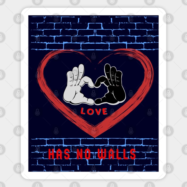 Love has no walls Magnet by ATime7